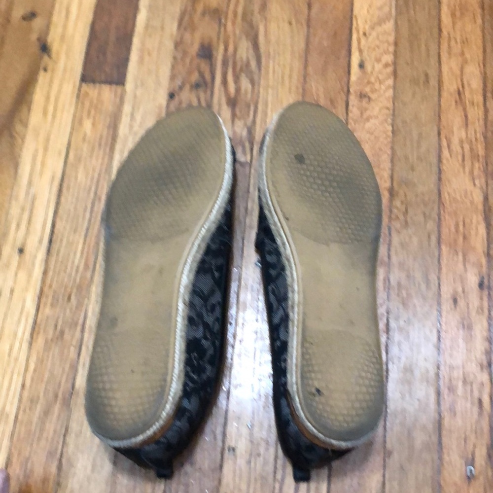 Stuart Weizmann Black Espadrilles Size 10 - image 5